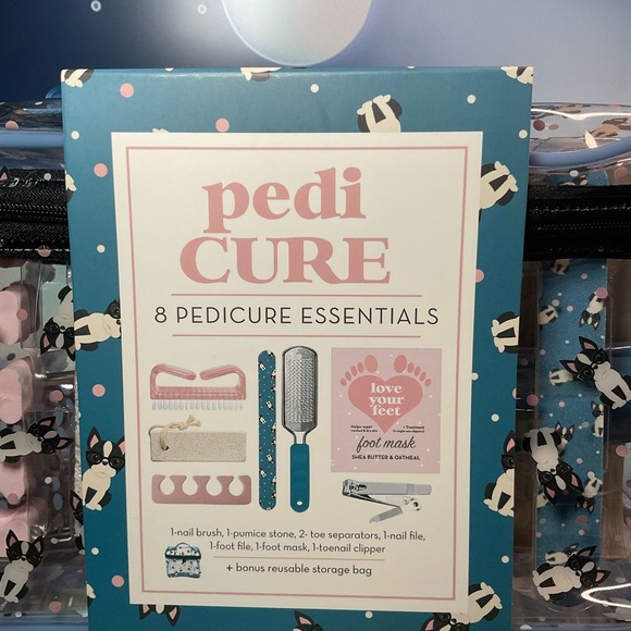 PediCure ~ 8 Pedicure Essentials Set + Bonus Storage Bag - Picture 2 of 2